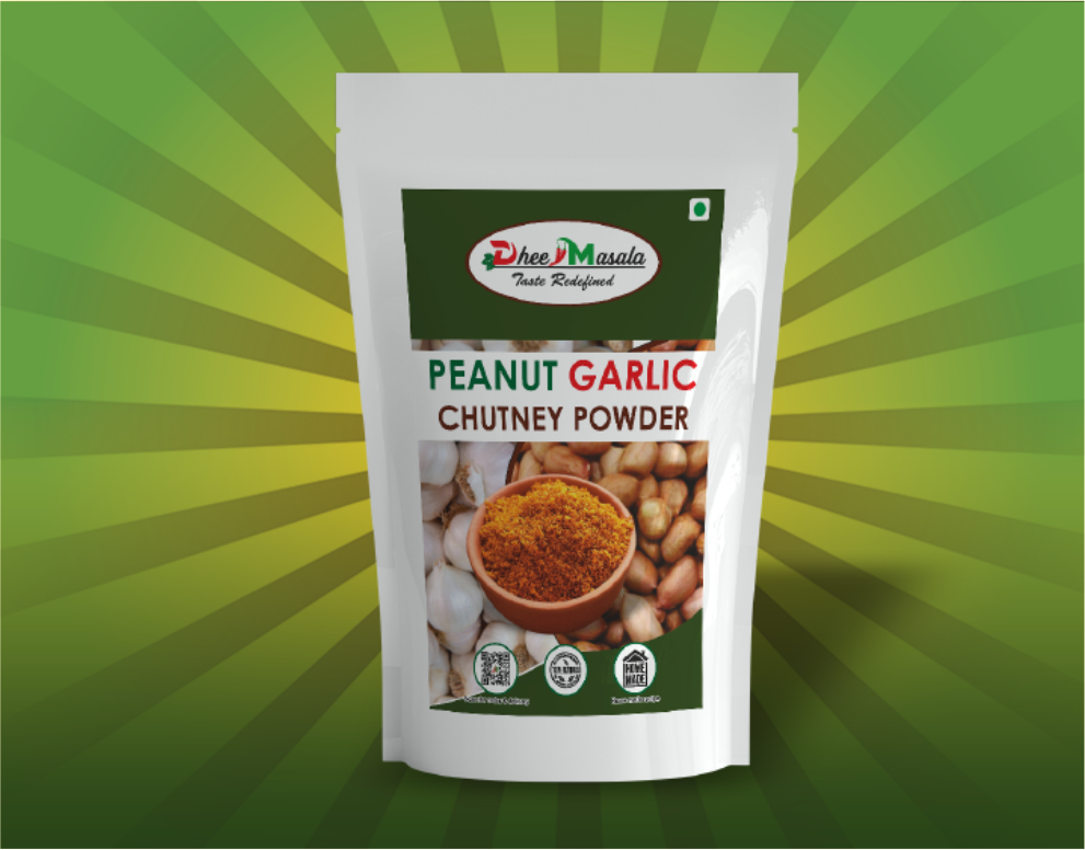 Peanut Garlic Chutney Powder