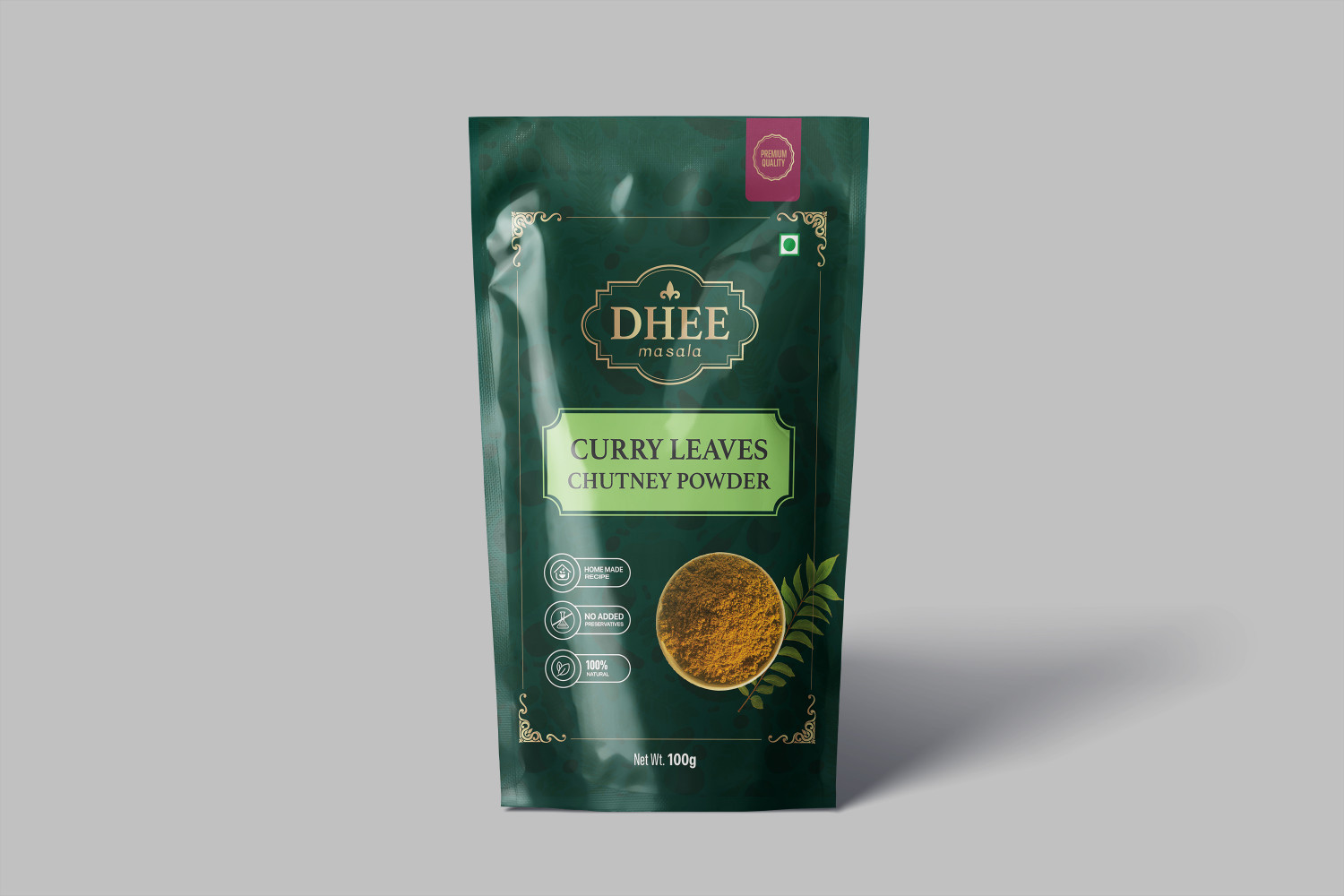 Curry Leaves Chutney Powder