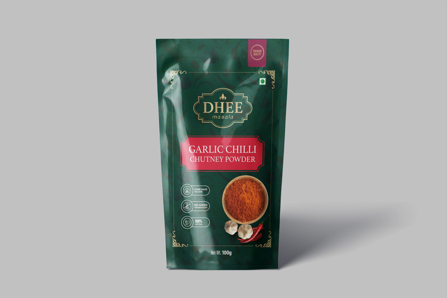 Garlic Chilli Chutney Powder